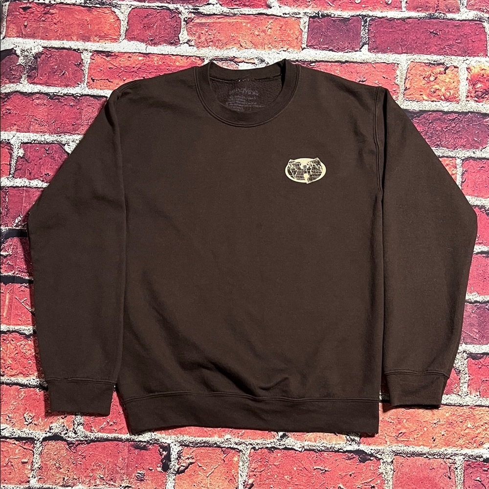 Men's Dark Brown Crewneck Sweater
